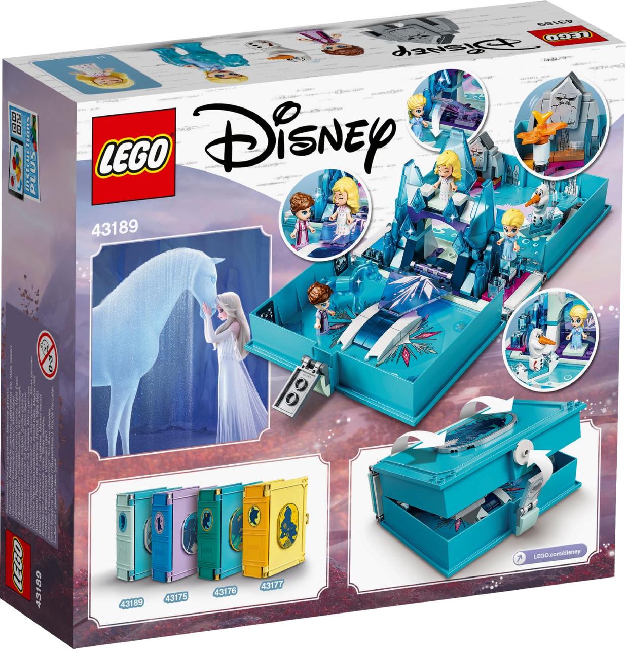 Lego Disney Princesses Книга казкових пригод Ельзи та Нока 43189