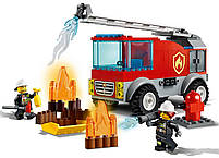 Lego City Пожежна машина зі сходами 60280, фото 5