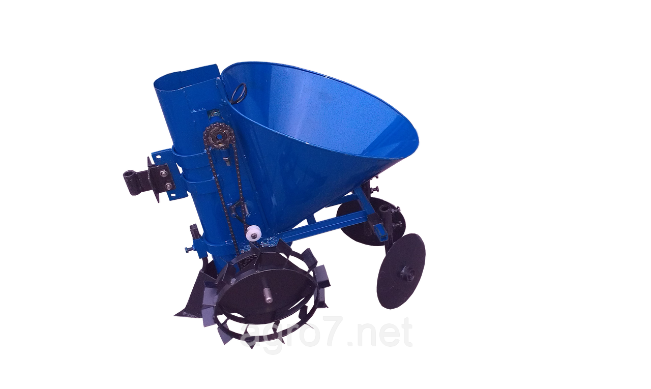 Картоплесаржалка К-1Ц (синя), фото 1