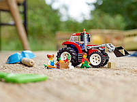 LEGO City Great Vehicles Трактор 148 деталей (60287), фото 3