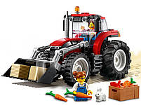 LEGO City Great Vehicles Трактор 148 деталей (60287), фото 6