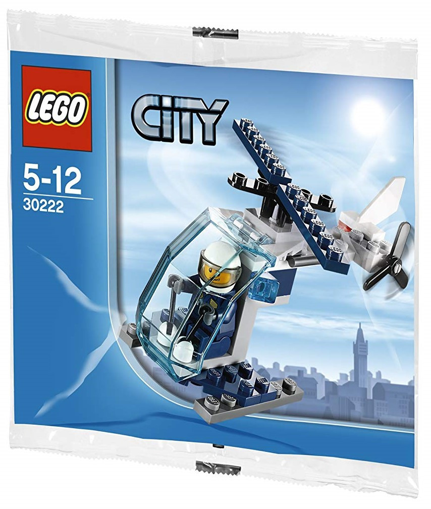 Lego City Поліцейський вертоліт 30222