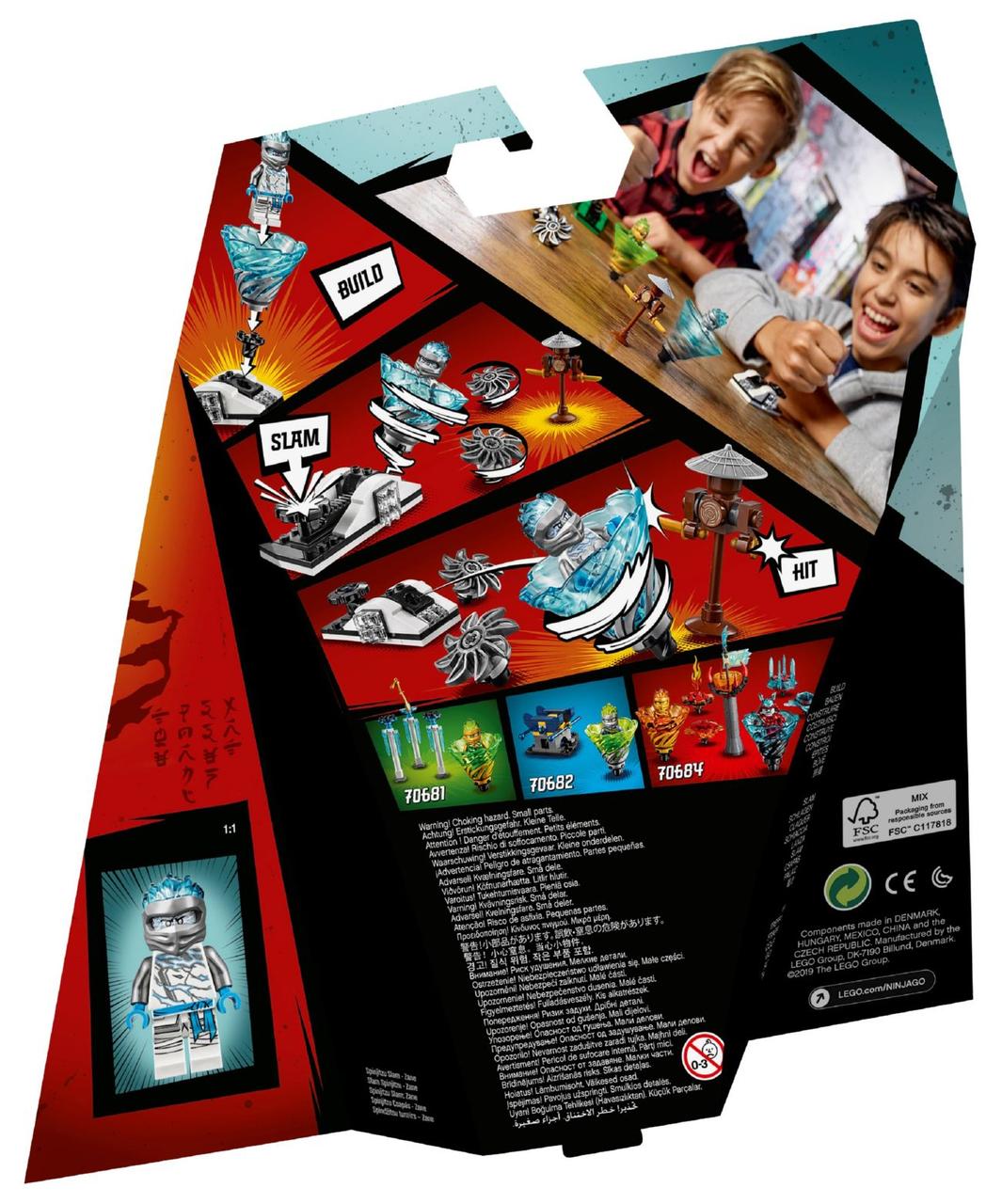 Lego Ninjago Бойджерів кружитцу — Зейн 70683