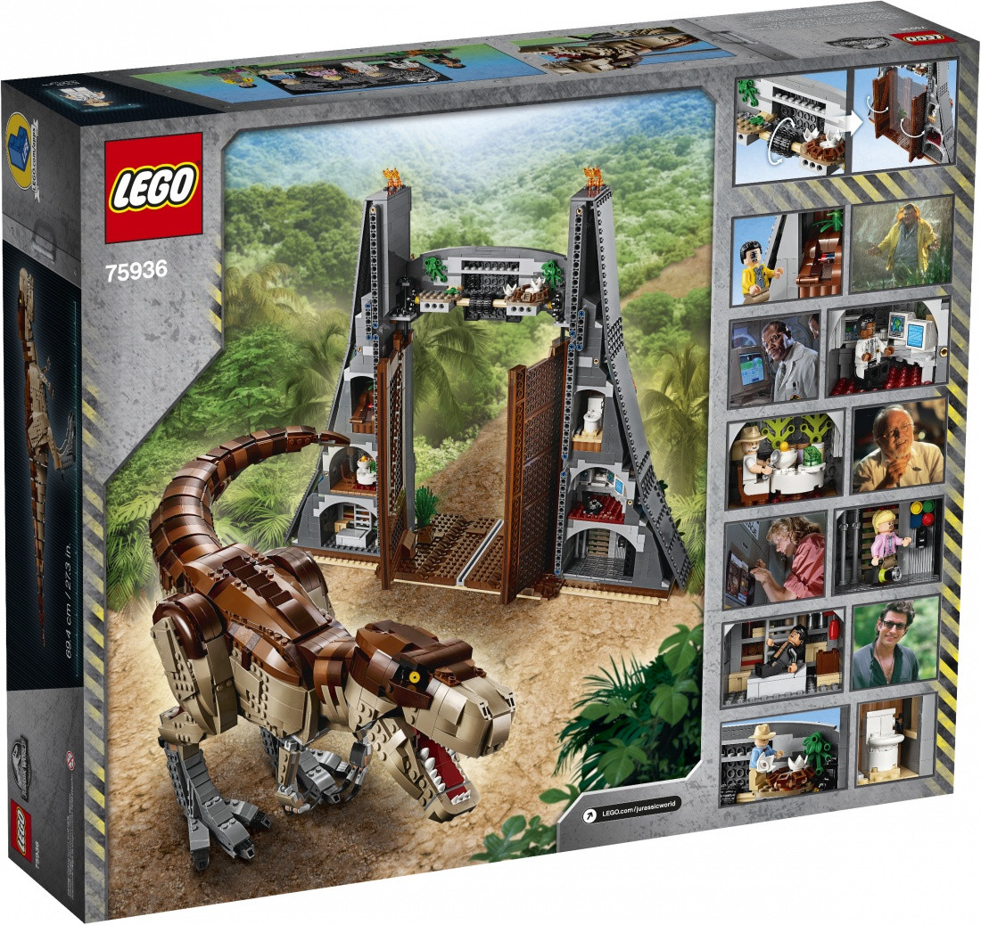 Lego Jurassic World Яскраво-Рекса 75936