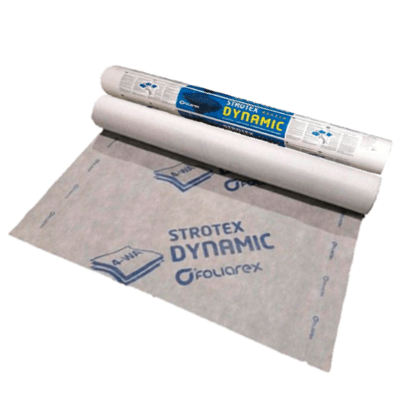 Супердифузійна мембрана STROTEX Dynamic, 135 г/м2, рулон — 75 м2, фото 1