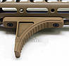 Упор передній на цевье Keymod Tactical Grip Aluminum, фото 4