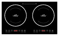 Електроплита індукційна настільна Monte MT-2115, 4000 Вт, 2 конфорки, сенсорне управління
