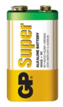 Батарейка GP Super 6LF22 крона 9V Alkaline 1шт (1604A-S1)