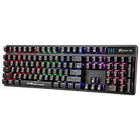 Клавіатура механічна ігрова Xtrike GK-980 Luminous Multicolor Black EN/UA