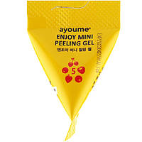 Пилинг-гель для лица с фруктовыми кислотами Ayoume Enjoy Mini Peeling Gel 3 г (8809534252211)