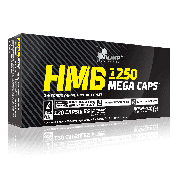 Предтренік Olimp HMB Mega Caps (120 капс) олімп мега капс