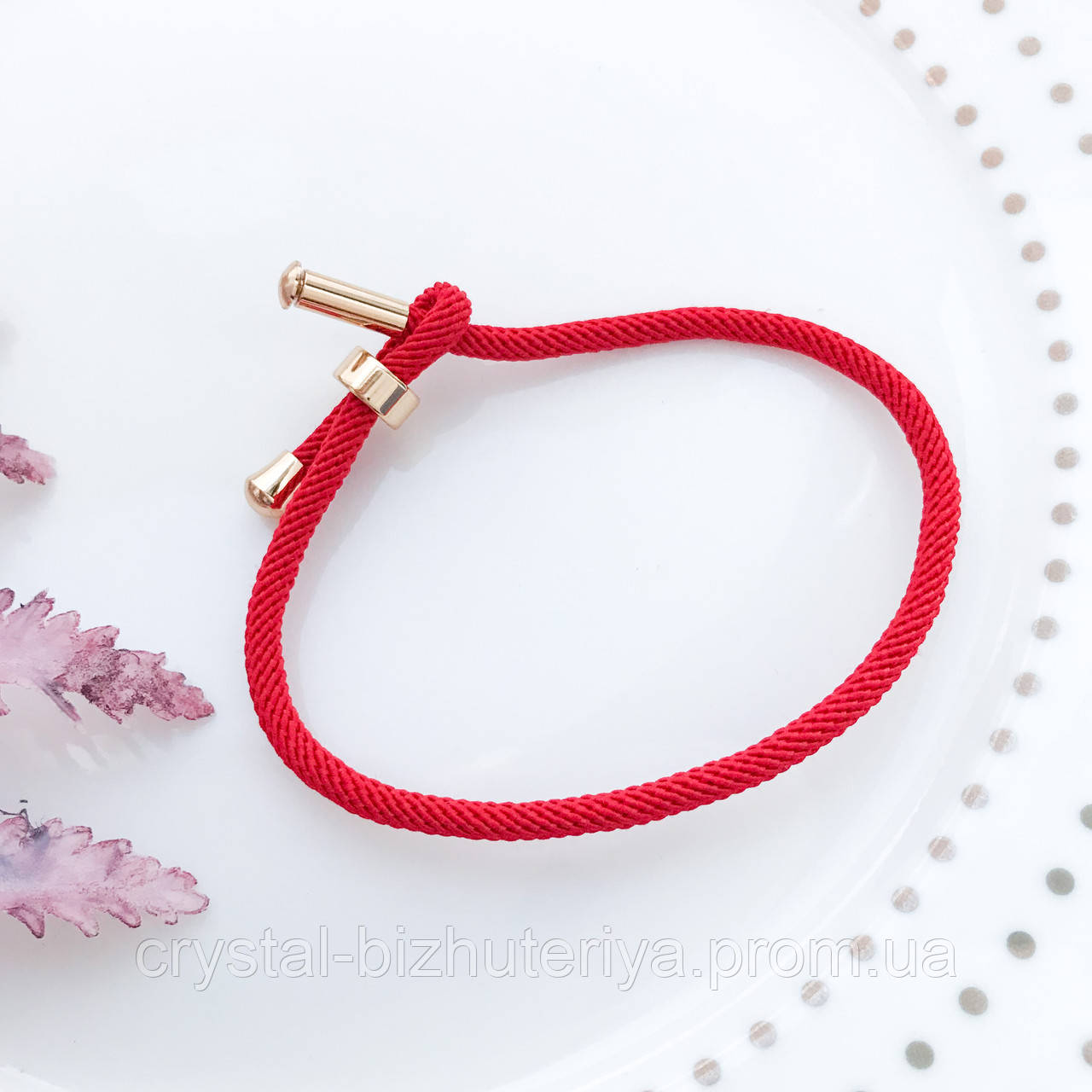 Браслет красная ниточка. Xuping, цена 135 грн — Prom.ua (ID#1357065504)