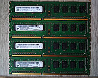 8GB 4x2GB DDR3 1600MHz Micron PC3 12800U 1Rx8 RAM Оперативная память