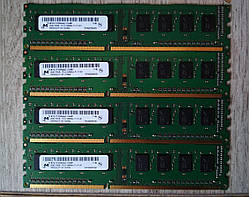 8gb 4x2gb DDR3 1333 1Rx8 Intel AMD 10600U RAM пам'ять NANYA NT2GC64B88GONF-CG 1216 RAM 8гб 4 по 2гб ддр3