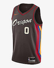 Оригінальна футболка джерсі Nike NBA Portland Trail Blazers Swingman Jersey City Damian Lillard CN1775-250