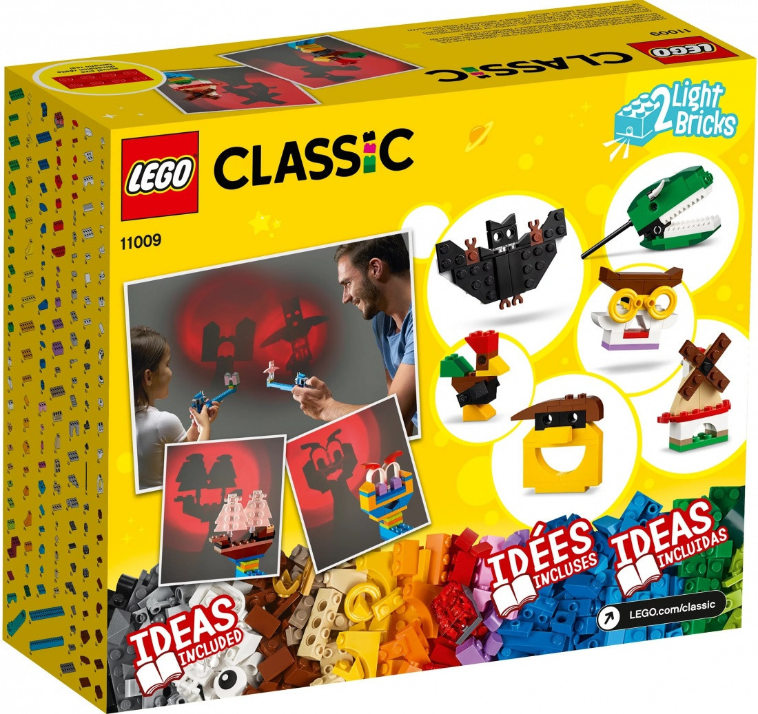Lego Classic Кубики та світло 11009