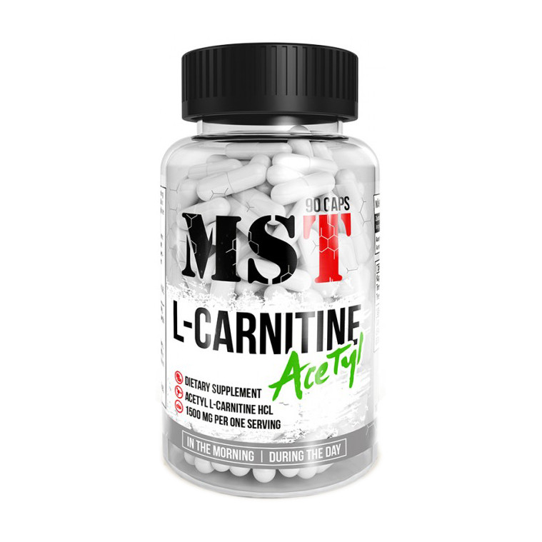 Для зниження ваги MST L-Carnitine Acetyl 90 caps