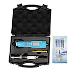 PН-метр для напівтвердих зразків з мінімальною вологістю pH-6118, з плоским електродом, 0,0...14,0; ±0,1 pH, фото 2