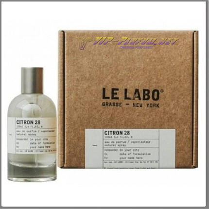 Le Labo Citron 28 парфумована вода 100 ml. (Ле Лабо Цитрон 28), фото 1