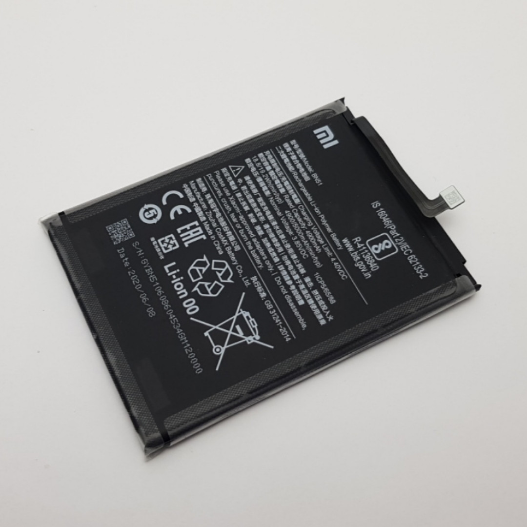 Батарея BN51 Xiaomi Redmi 8/8A Снята с нового устройства - фото 1 - id-p1357045686