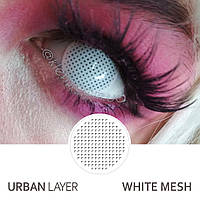 Контактные цветные линзы Urban Layer White Mesh