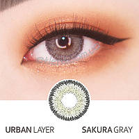 Кольорові контактні лінзи Urban Layer Sakura Gray