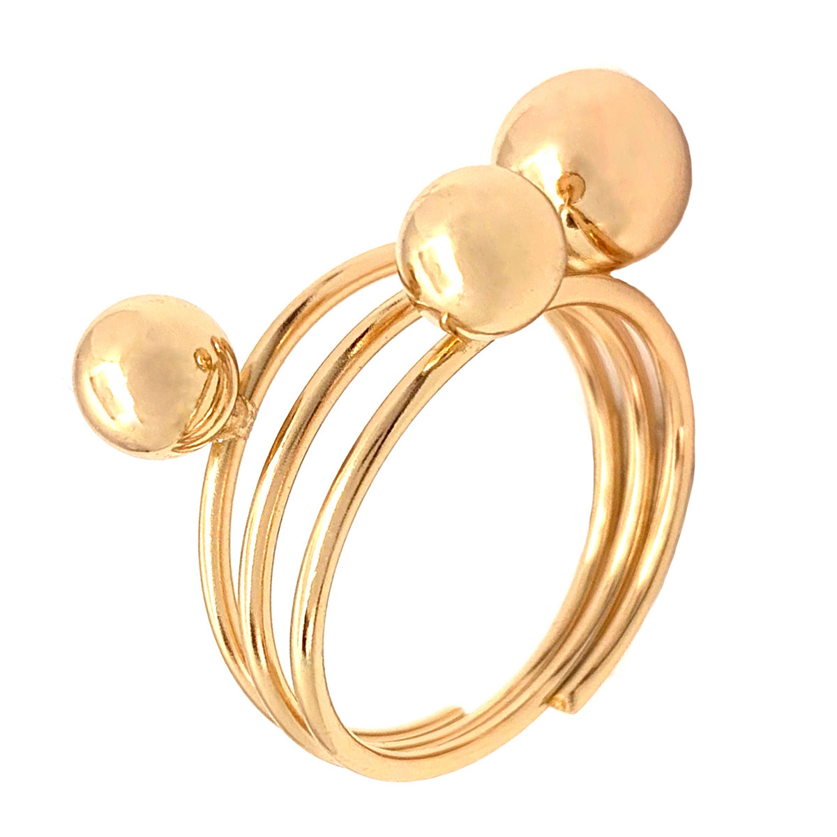 Кільце Xuping з медичного золота, позолота 18K, 12029 (19)