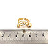 Кільце Xuping з медичного золота, позолота 18K, 12029 (19), фото 2
