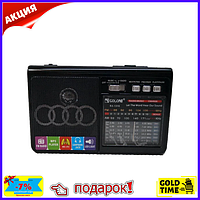 Радиоприёмник-колонка аккумуляторный Golon RX-1313 MP3 USB SD Черный Premium class