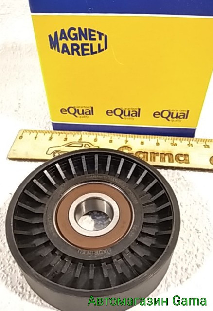 Ролик ременя генератора натягувача/ паразитний Magneti Marelli 22х17, фото 1
