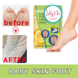 Пілінг - маска для ніг з екстрактом лимона Pretti Shiny&Soft Foot Peeling Mask, 17g, фото 5