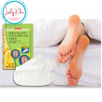 Пілінг - маска  для ніг з екстрактом лимона  Pretti Shiny&Soft Foot Peeling Mask, 17g