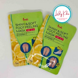 Пілінг - маска для ніг з екстрактом лимона Pretti Shiny&Soft Foot Peeling Mask, 17g, фото 3