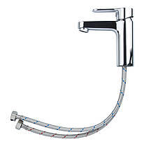 Змішувач RIVA Ø35 для раковини литий на гайці CORSO (DE-1A139C) (9629000), фото 3