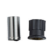 Змішувач RIVA Ø35 для раковини литий на гайці CORSO (DE-1A139C) (9629000), фото 4