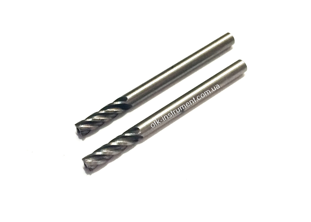 Фреза кінцева 4 мм 4-пера ц/х Р6М5. СРСР