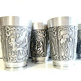 Олов'яні келихи для вина або пива, фото 3