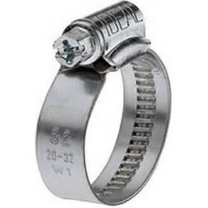 Хомут з нержавіючої сталі 10 - 19 мм, фото 2