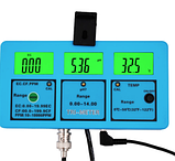 Стаціонарний комбінований монітор РН-117 pH, EC, CF, TDS, Temp - monitor, фото 4