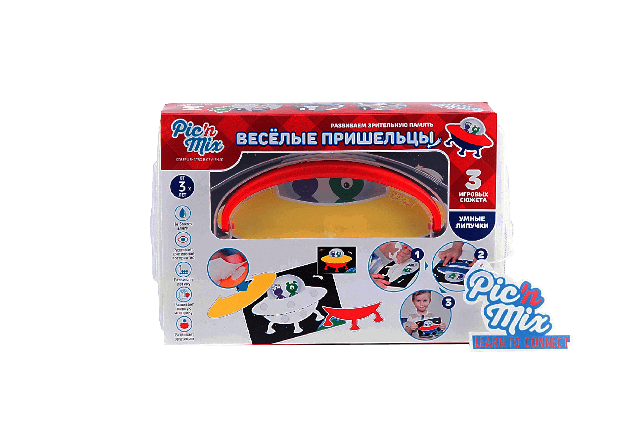 Пазл-липучка "Веселі прибульці" Picnmix