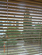 Горизонтальні дерев'яні жалюзі Classic 25 мм, фото 2