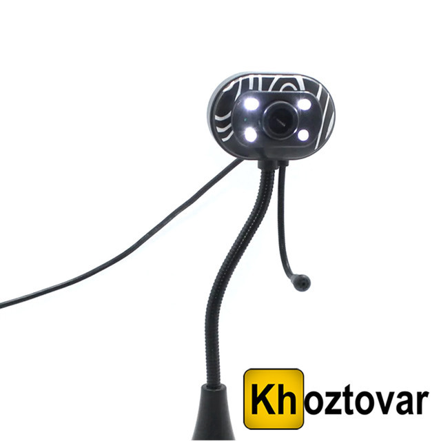 Вебкамера з мікрофоном і Led-підсвіткою DC 608