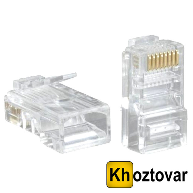 Конектор RJ45 прозорий А+