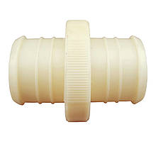 З'єднання біле для рукава Lay Flat (розбірне) 1 1/2" (1 1/2")