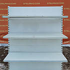 Торгові острівні (двосторонні) стелажі «Торпал» 165х122 см., білий, Б/у, фото 9