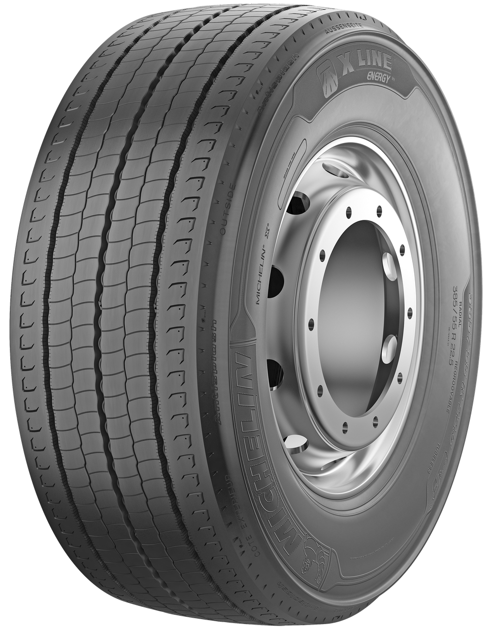 Шина 385/65 R 22.5 MICHELIN 160K X LINE ENERGY F, фото 1