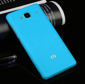 Задня панель корпусу (кришка) для Xiaomi Mi2 (Блакитна)