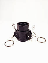 З'єднання Camlock тип D з внутрішньою різзю 3" (3")