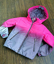 Світловідбиваюча куртка для дівчинки ріст 163-168, фото 2