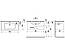 PRO S тумба 1000*500мм, з раковиною, з 1-м отв. під суміш пов. посередині, білий глянець, фото 3